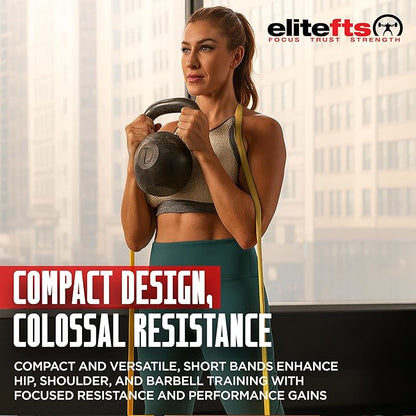 EliteFTS Pro Resistance Band - Boost Core Stability and Flexibility with This Portable, Joint-Friendly Tool