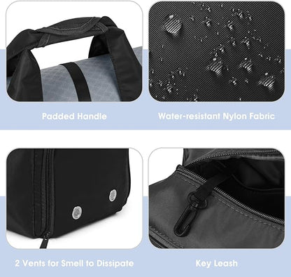 sportsnew Yoga Gym Bags for Women with Shoes Compartment & Wet Dry Storage Pockets & Adjustable Yoga Mat Holder, Patent Pending