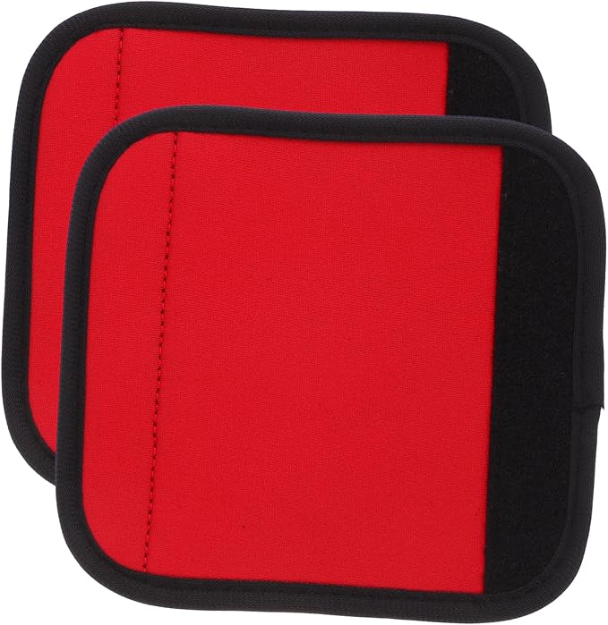 2Pcs Detachable Barbell Mat for Indoor Use Non-Slip Grip Pads Polyester Cover Protective Barbell Pads for Hip Thrusts and Weightlifting