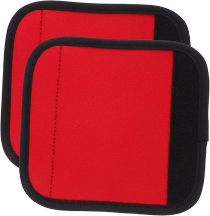 2Pcs Detachable Barbell Mat for Indoor Use Non-Slip Grip Pads Polyester Cover Protective Barbell Pads for Hip Thrusts and Weightlifting