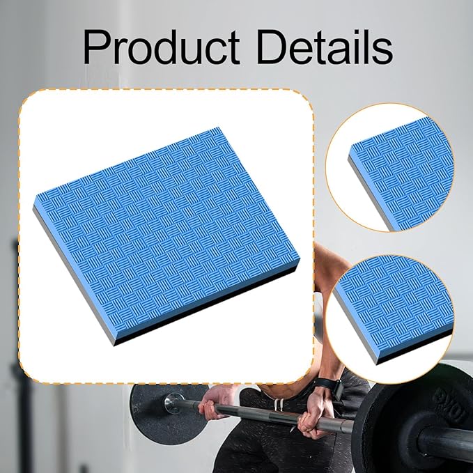 Exercise Balance Pad Foam Mat Practice Portable Soft Non Slip High Density Knee Pad Balance Cushion for Gym Fitness