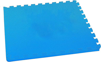BalanceFrom Puzzle Exercise Mat 1/2" Thick, EVA Interlocking Foam Floor Tiles for Home Gym, Mat for Home Workout Equipment, Floor Padding for Kids, Multiple Sizes and Colors
