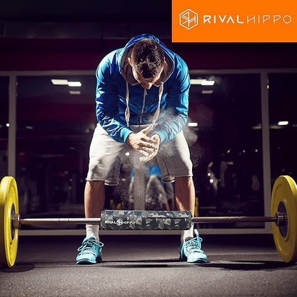 Premium Hip Thrust and Squat Pad - Non-Slip Barbell Pad for Comfortable Squats, Lunges, Glute Bridges; Built-In Safety Straps, Reinforced PU Leather Cover - Olympic Bar and Smith Machine