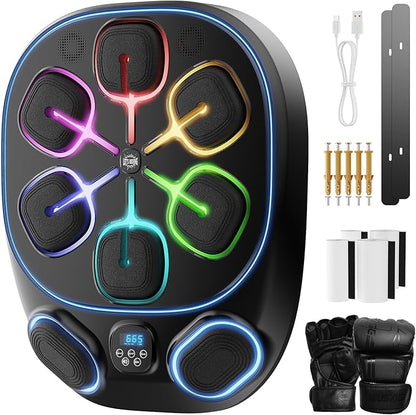 2025 Music Boxing Training Machine for Adults Fitness Equipment Durable Dummy Punching Bag Boxing Machine - Large