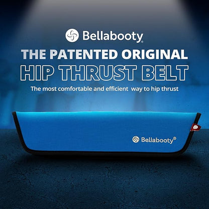 Bellabooty Premium Hip Thrust Belt - Adjustable Exercise Belt for Glutes & Squats, Hip Thrust Pad for Comfort, Versatile Gym Equipment for Home - Weightlifting Belt Support for Women