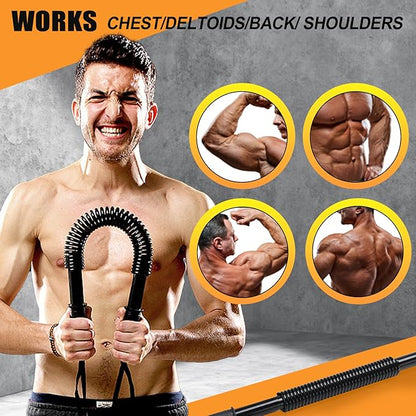 Power Twister Flex Bar - Black Upper Body Weight Machine