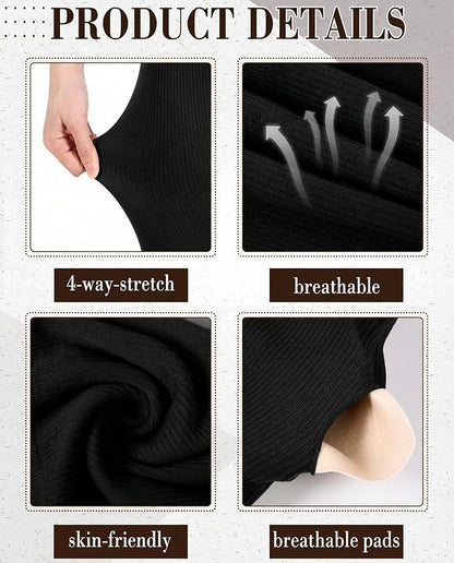 Women 3 Piece Seamless Workout Set Sports Bra High Waisted Gym Yoga Leggings Zip Up Jacket with Thumbhole Activewear