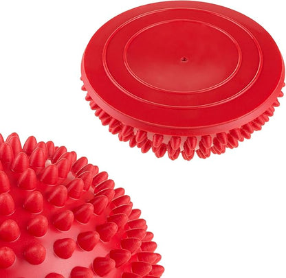 HEY! PLAY! Balance Pods- Hedgehog Style Balancing and Stability Half Dome Stepping Stones for Exercise- Set of 6 for Kids and Adults