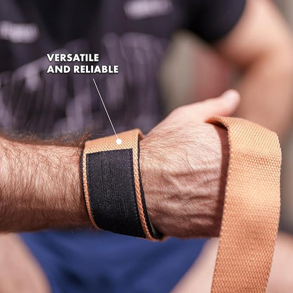 Tuff Lifting Straps - Wrist Straps for Weightlifting, Deadlifts, Powerlifting, and Strength Training - Ideal for Men and Women