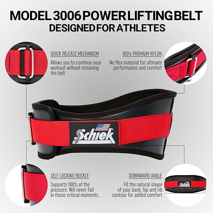 Schiek 3006 Power Lifting Belt