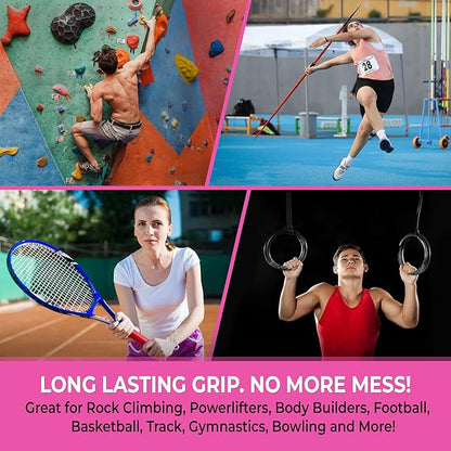 Pink Liquid Chalk, Sweat Resistant for All Activities