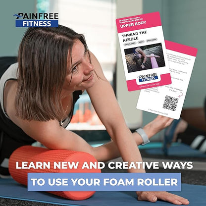 Exercise Flash Cards - Workout Cards Deck - Exercise Cards for Home Workouts Women & Men