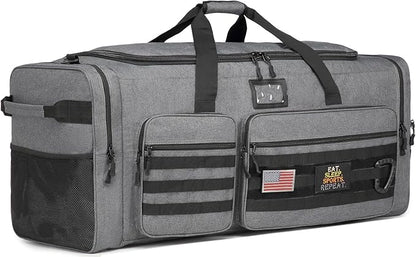 Extra Large Duffle Bag for Men, Heavy Duty Duffle Bag for Travel, Large Sports Gym Equipment Bag for Hockey Football Soccer Baseball Basketball & Team training