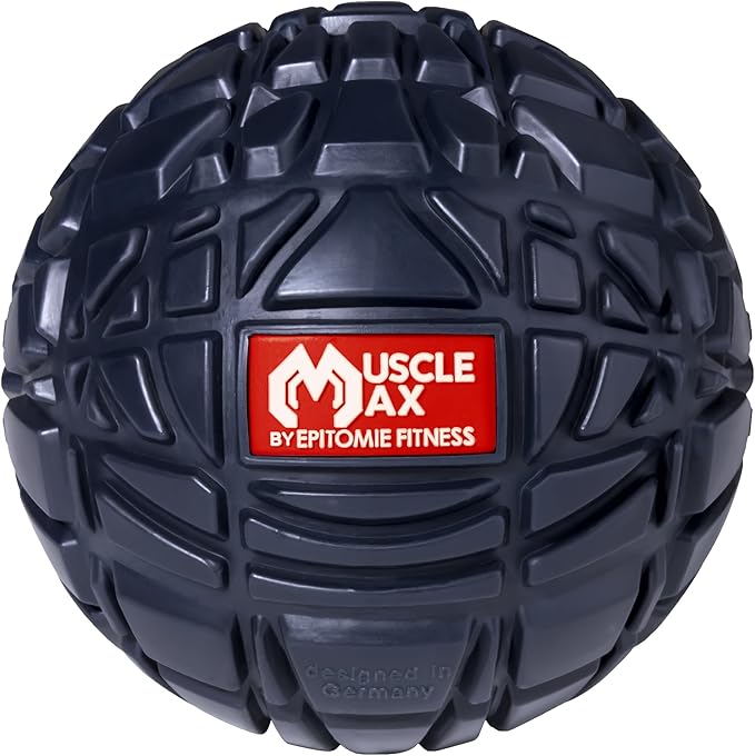 Epitomie Fitness Muscle Max Massage Ball - Therapy Ball for Trigger Point Massage - Deep Tissue Massager for Myofascial Release - Mobility Ball for Exercise & Recovery