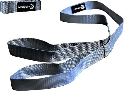 Myosource Kinetic Bands Cheerleading Flexibility Stunt Strap - Improve Stretching and Stunts for Cheer Dance Gymnastics & Physical Therapy – Stocking Stuffers Present for Kids Girls Adults - 12 Colors