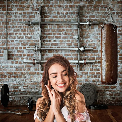 Gym Backdrop Fitness Room Indoor Sports Photography Background Workout Room with Different Weight Lifting Equipment Backdrops Muscle Training Exercise Sandbag Photo Studio Props Vinyl 20x10ft