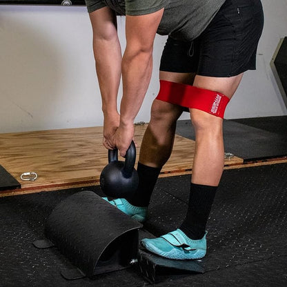 Serious Steel Fitness Hip and Glute Activation Band | Squat & Deadlift Warm-up Band for HIPS and Glutes