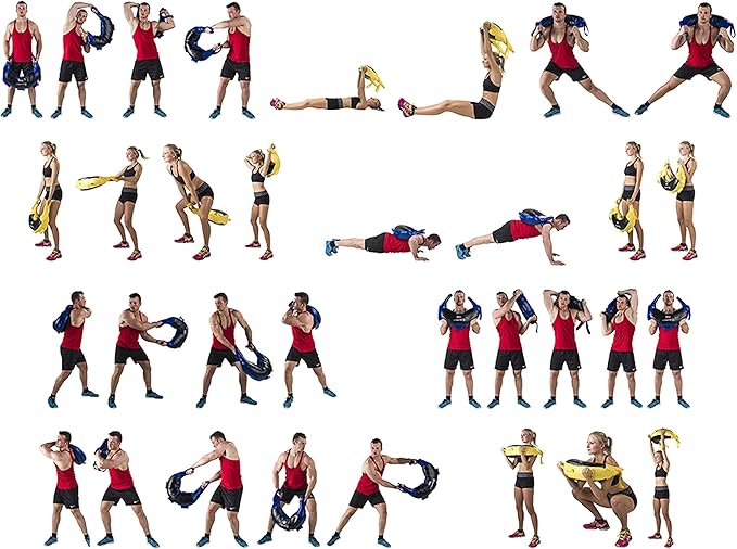 TUNTURI Unisex Adult Functional Fitness Bulgarian Bag
