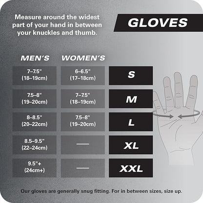 Harbinger Power Gloves 3.0 - Durable Half Finger Weightlifting Gloves with Adjustable Wrist Closure, Breathable Leather Palm, Small, Women's