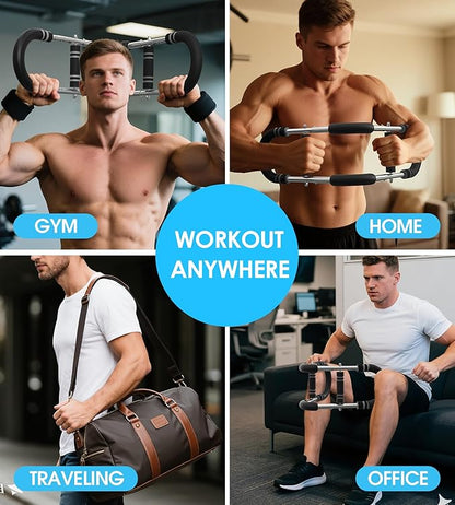 Twister Arm Trainer for Men, Adjustable 50-130Lbs Chest Workout Equipment, Arm Trainer, Twister Arm Trainer Portable Shoulder Strength Exerciser Machine for Fitness People