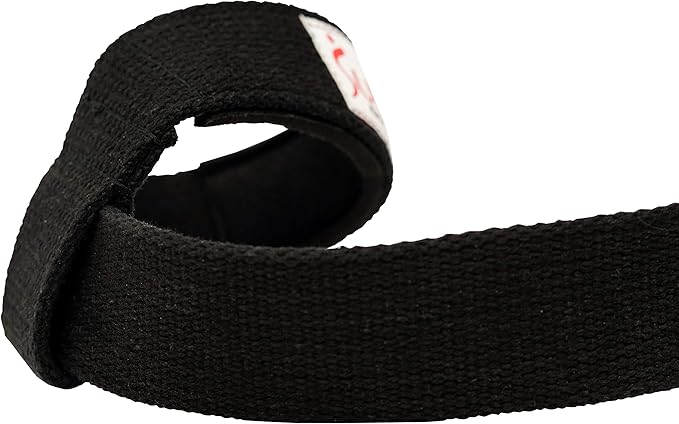 Sunny Health & Fitness Lifting Straps with Neoprene Padding, 2000lb Weight Capacity Heavy Duty Workout Wrist Straps for Weightlifting and Cross Training (Pair), Black