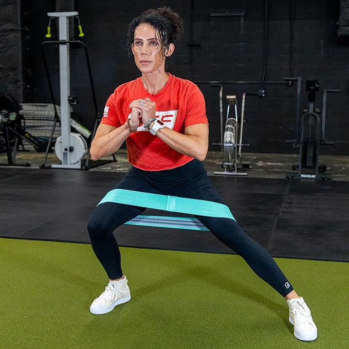 Serious Steel Fitness Hip and Glute Activation Band | Squat & Deadlift Warm-up Band for HIPS and Glutes