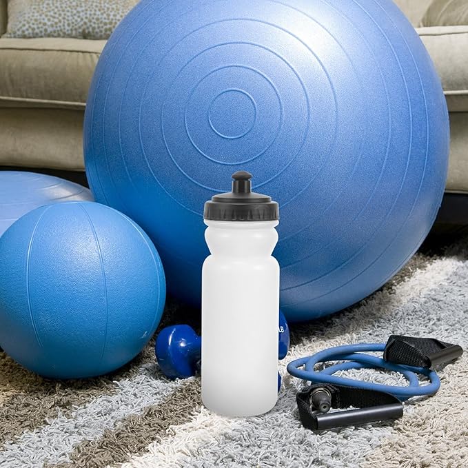 Sports Water Bottle 620ml Large Capacity Fitness Workout Bottle Portable Outdoor Running Climbing Hydration Jug for Men and Women