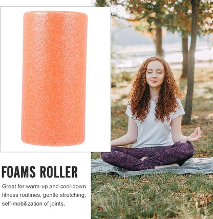 Veemoon Muscle Relax Roller Exercise Foam Roller 30x15cm Epp Material Fitness Massage Stick for Muscle Release and Body Relaxation Home Workout