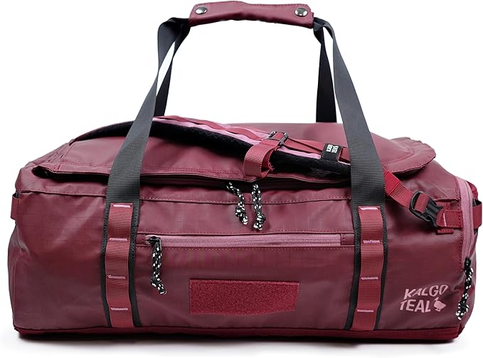 Utility Duffle Bag 40L, Convertible Backpack for Travel, Gym & Commute, Water Repellent