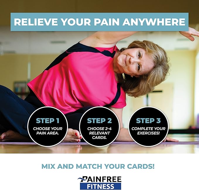 Exercise Flash Cards - Workout Cards Deck - Exercise Cards for Home Workouts Women & Men