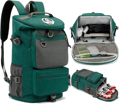 gym duffel bag backpack wrestling bag with shoe compartment 4 kinds of back method waterproof sports walking laptop