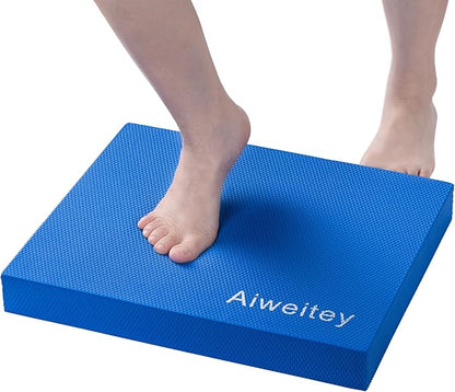 Stability Trainer Pad - Foam Balance Exercise Pad Cushion for Therapy, Yoga, Dancing Balance Training, Pilates,and Fitness