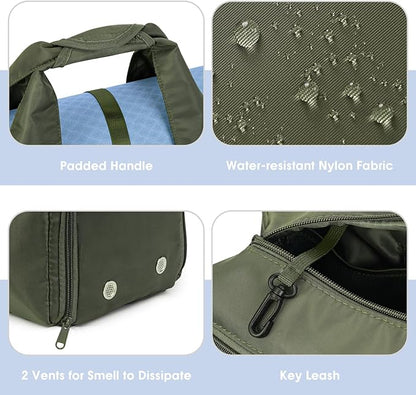 sportsnew Yoga Gym Bags for Women with Shoes Compartment & Wet Dry Storage Pockets & Adjustable Yoga Mat Holder, Patent Pending