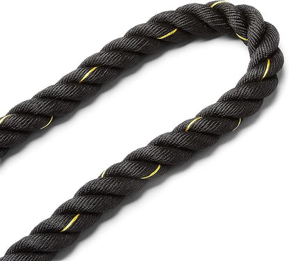 Amazon Basics Battle Rope for Home Gym Workout, Exercise Training Equipment