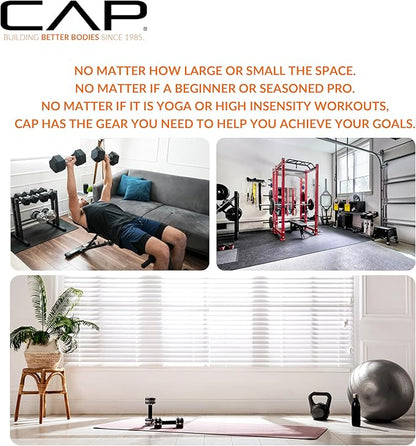 CAP Barbell Adjustable Weighted Vest | 20-150 lbs | Heavy-Duty Workout Vest with Removable Iron Weights for Strength Training, Cardio, Running, and Calisthenics
