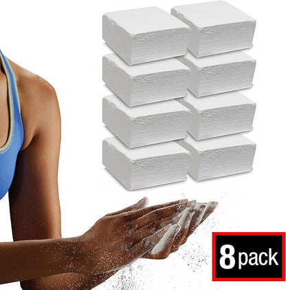 SPRI Chalk Block & Chalk Ball for Gymnastics, Rock Climbing, Bouldering, Rings, Weightlifting, Pool Billiards