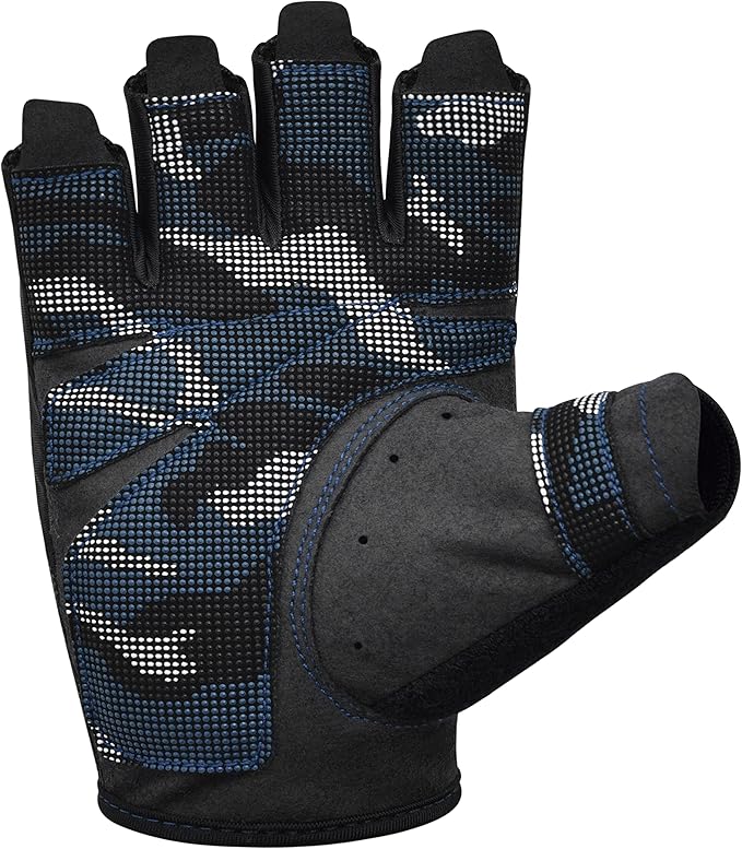 RDX Weight Lifting Gloves, Additional Stretchable Long Wrist Support, Full Palm Grip, Men Women Fitness HIIT Workout, Bodybuilding Powerlifting Strength Training Cycling Exercise Home Gym Equipment