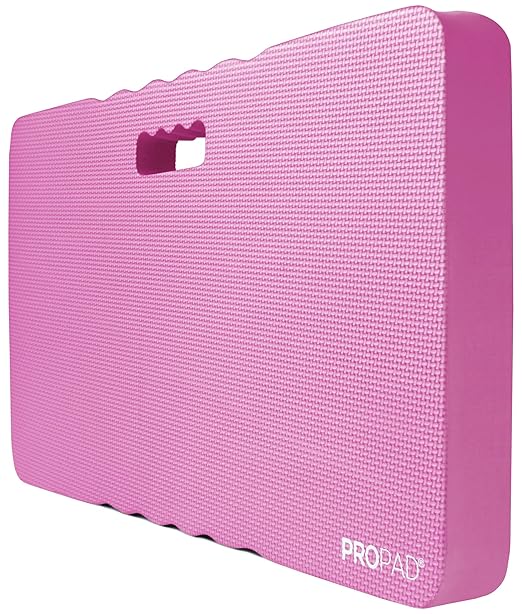 Thick Kneeling Pad, Garden Kneeler for Gardening, Bath Kneeler for Baby Bath, Kneeling Mat for Exercise & Yoga, Knee Pad for Work, Floor Foam Pad, 2X Large (XXL) 24 x 14 x 1.5 Inches, Pink