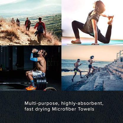 Arkwright Microfiber Gym Towel - (Case of 180) Bulk Soft Lightweight Quick Dry Hotel Quality Hand Towels, Sweat Absorbent, Perfect for Workout, Yoga, Spa, Bathroom, 15 x 24 in, Red