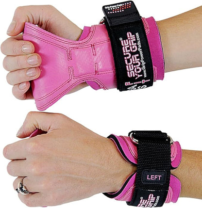Cobra Grips PRO Weight Lifting Gloves Heavy Duty Straps Alternative with Power Lifting Hooks Padded Wrist Support for Deadlifts & Bodybuilding