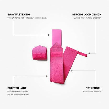 UPPPER Wrist Wraps for Weightlifting – 19" Lifting Wrist Support with Thumb Loop for Bench Press, Powerlifting, and Gym Workouts for Men & Women | Premium Fitness Gear
