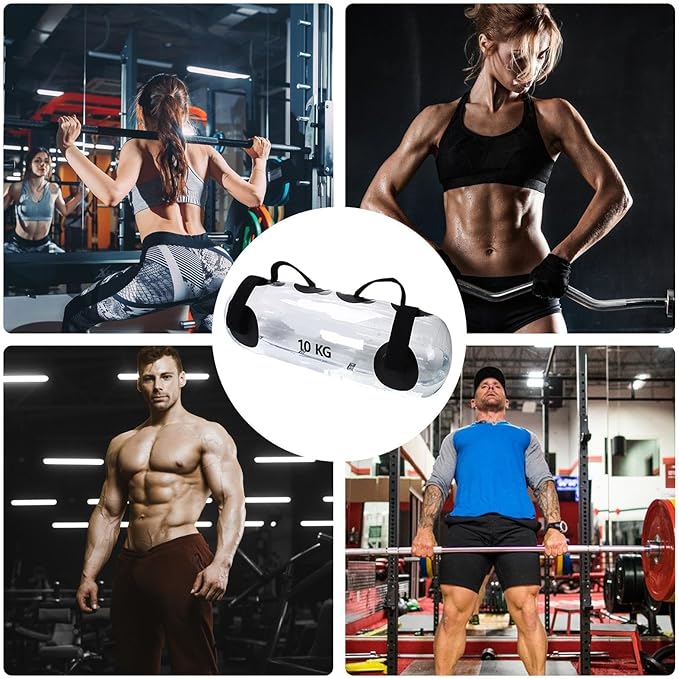 Aqua Trainer Bag - Strength Training AQU Bag Water Weights, Sandbag Alternative Women Men | Portable Stability Fitness Equipment Training for Homestability Fitness Equipment for Gym, Li