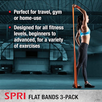 SPRI Flat Bands 3-Pack -