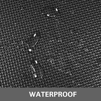 HOOPLE Extra Thick Kneeling Pad, Soft Foam Kneeling Cushion, Waterproof Gardening Knee Pads, Lightweight Knee Mat for Bathing, Workout Supplies, Exercise Yoga, Garden Work Gifts (Black 17.5 x 11 x 1.5 in)
