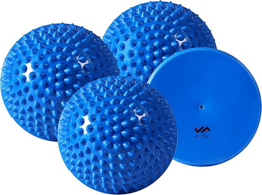 JFIT Balance Pod and Foot Fitness Set - Set of 4 Pods
