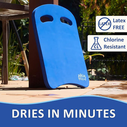 Aquapella Swimming Kickboard - One Size Fits All - A Great Training Aid for Children and Adults