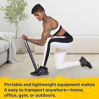 Lebert Fitness | Lebert Mini Bands | Resistance Exercise Bands for Strength Training, Stretch and Mobility | Workout Bands for Men and Women | 3 Pack (Light, Medium, Heavy)