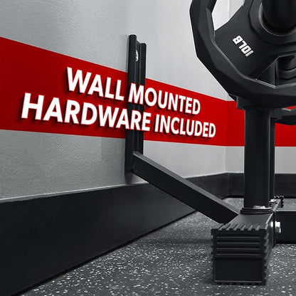 Valor Fitness Wall Mounted Cable Machine, Dual Adjustable Pulley System with 16 Height Positions, Space-Saving Home Gym Strength Training Equipment