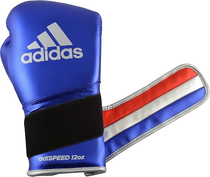 adidas Adi-Speed 501 Pro Kickboxing & Boxing Gloves for Men & Women – Leather Training Gloves for Heavy Bag, Sparring & Fitness