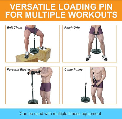 Yes4All Cable Machine Attachment, Row Handles, Tricep Rope, Straight Bar, V Bar, LAT Pulldown Accessories Load 880 LB for Home Gym